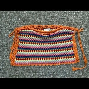 Lovers and Friends Crochet swim coverup skirt